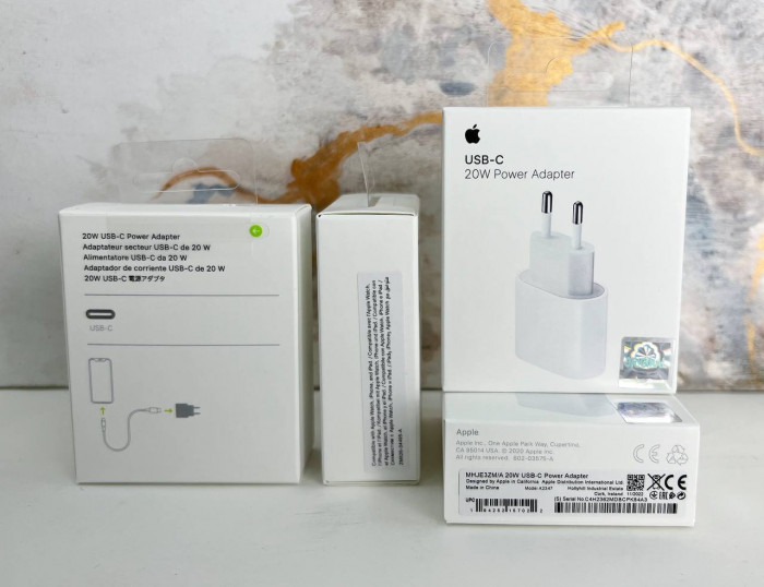 USB-C 20W Power Adapter Apple PD Оригинал 1 мин 3%