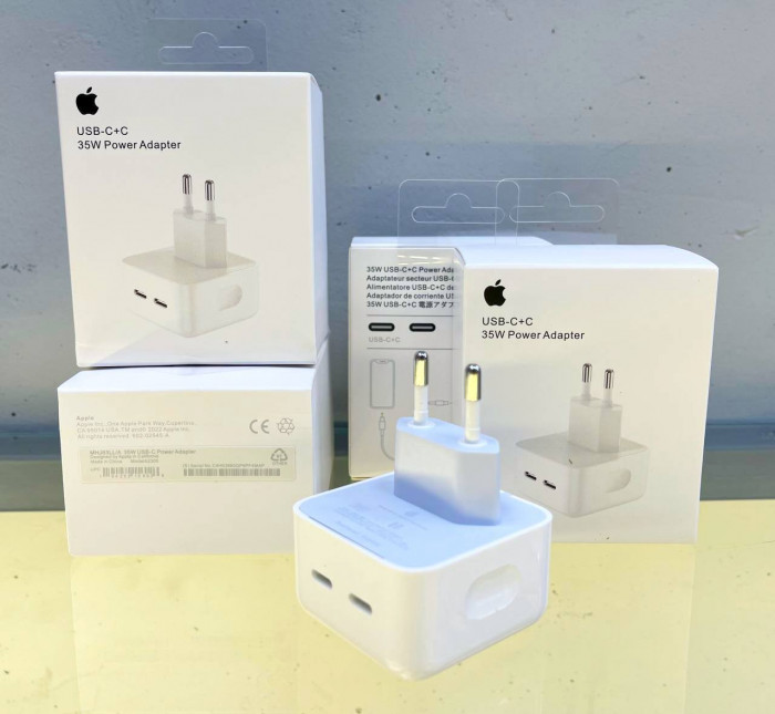 Power Adapter USB-C+C 35W на 2-PD