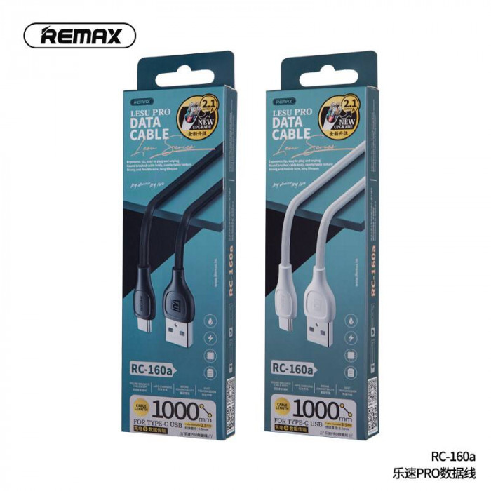 USB кабель Remax RC-160 2.1A