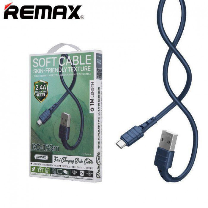 Силиконовый USB кабель Remax RC-179