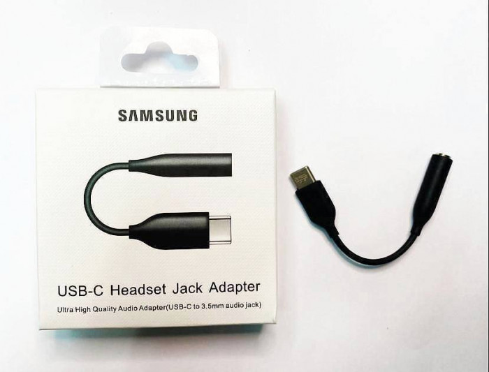 Переходник Samsung USB-C на 3.5мм Mini Jack